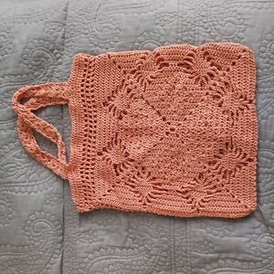 New Handmade Crochet tote bag. Beautiful  design.